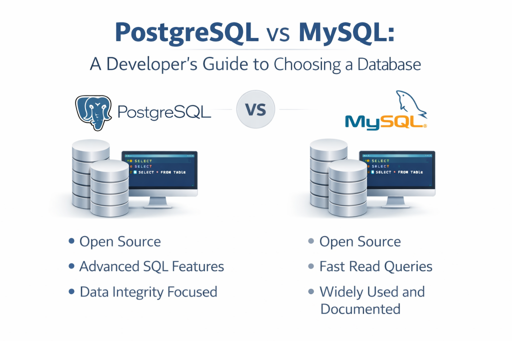 MySQL and PostgreSQL
