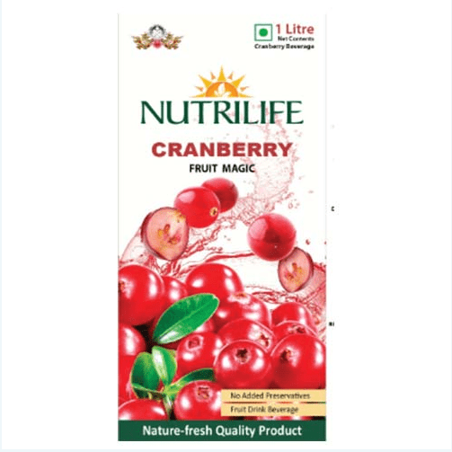 Nutrilife Cranberry Fruit Magic 1L Juice