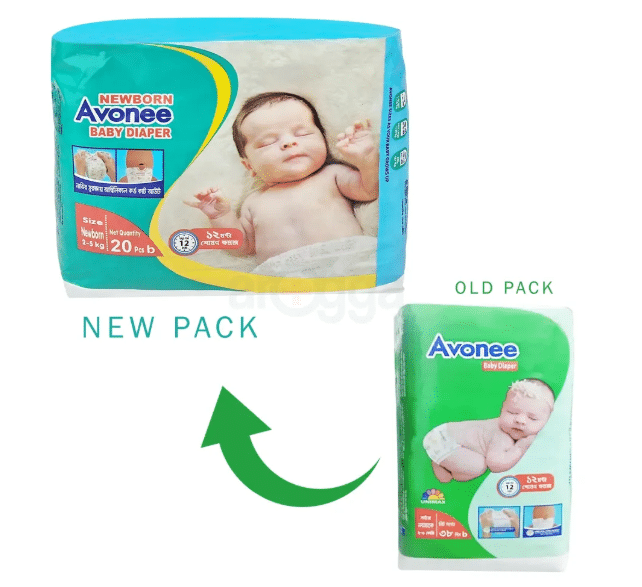 Avone New Born Belt Diaper (2-5 kg) 20 Pices