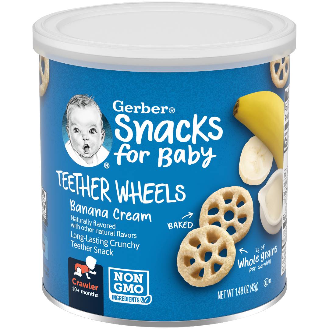 Gerber Snacks For Baby Banana Cream