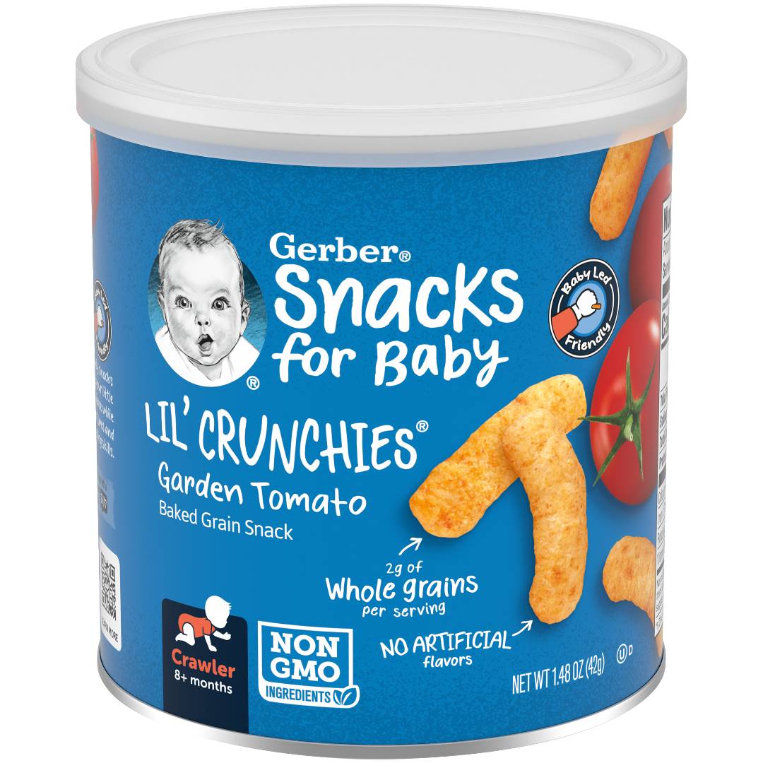 Gerber Snacks For Baby Garden Tamato