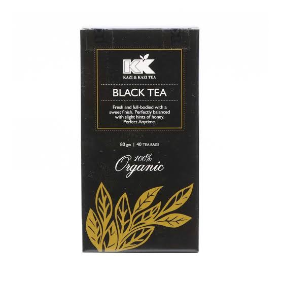 Kazi & Kazi Black Tea 40 Tea Bags 80 Gm