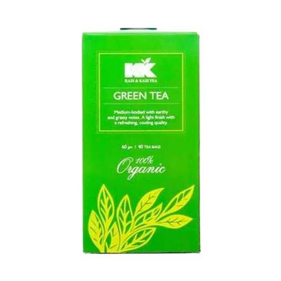 Kazi & Kazi Green Green Tea 40 Tea Bags 60 Gm